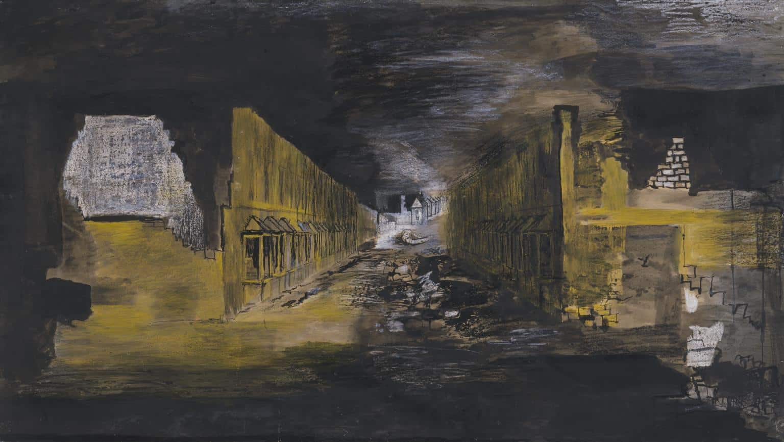 Graham Sutherland: “Devastation, 1941: An East End Street” (1941)